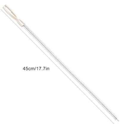 Flexible Drain Snake Cleaner Brush - Reusable Pipe Clog Remover Tool for Sink, Shower & Bathtub, Effective Hair & Debris Cleaning Accessory