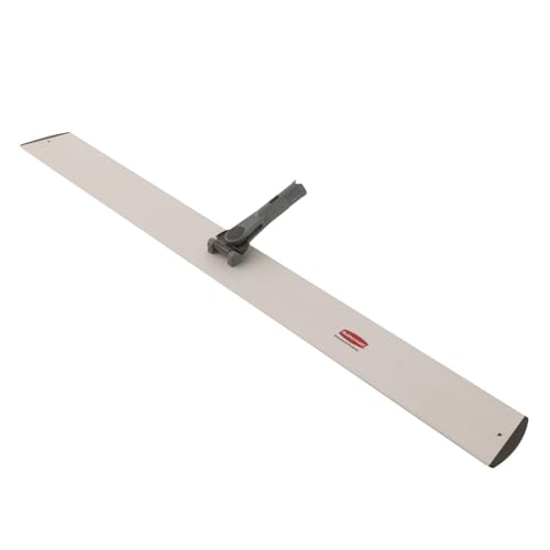 Rubbermaid Commercial Products HYGEN Microfiber Quick-Connect Mop Frame 48 inch Silver for Janitorial/Professional/Industrial Cleaners for Heavy-Duty Floor Cleaning/Mopping/Dusting - size: 48-Inch (Silver)
