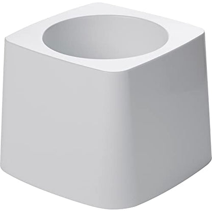 Rubbermaid Commercial Products 5" Toilet Bowl Brush Holder White Compact Design for Toilet Brush Storage for Bathroom/Professional/Janitorial Use - style: Brush Holder
