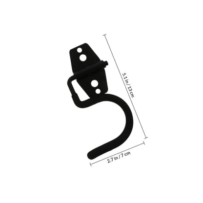 5pcs Heavy Duty Wall Mounted Hooks Premium Garage Tool Organizer for Brooms Mops Rakes for Warehouse Garden Shop and Basement Storage