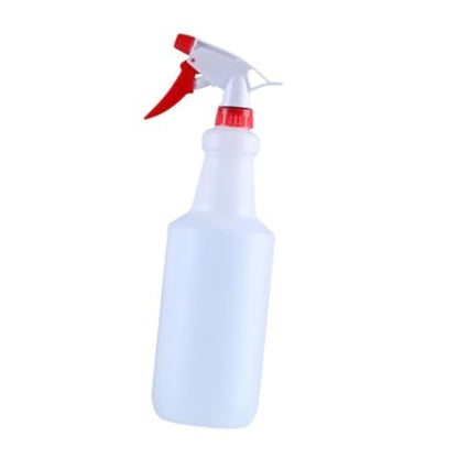 Spray Bottle Adjustable Empty Reusable, Manual Mister Bottle 1000ml (33.8 oz), Water Sprayer Heavy Duty PP Plastic for Industrial, Cooking, Commercial Use