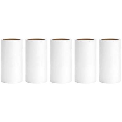 4 inch Lint Roller Refills for PetLovers Evercare Amazon and Other Lint Roller Replacement Refills 4 inch Extra Sticky 60 Sheets per Roll 5 Pack Total 300 Sheets (Inside Diameter 1-1/2 inch) - size: 4 inch (1.5'' ID)