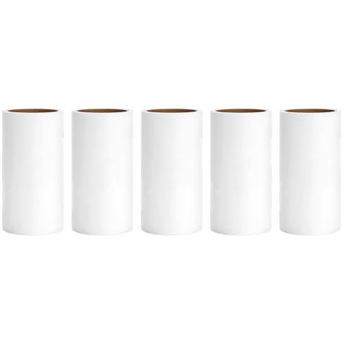 4 inch Lint Roller Refills for PetLovers Evercare Amazon and Other Lint Roller Replacement Refills 4 inch Extra Sticky 60 Sheets per Roll 5 Pack Total 300 Sheets (Inside Diameter 1-1/2 inch) - size: 4 inch (1.5'' ID)