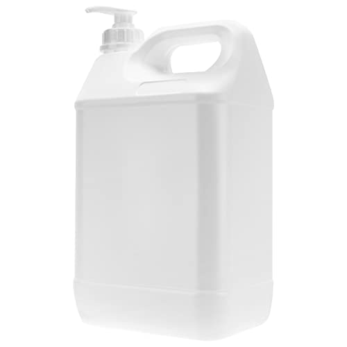 Soap Dispenser Plastic Chemicals Jug Gallon Jug Holder Plastic Bottle for Soap Detergent Garage Liquid Storage Container 5L Dispenser Laundry