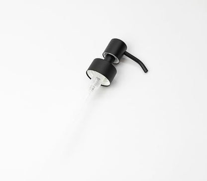 Kapitan Soap Dispenser Pump Replacement Head Black Spare Stainless Steel 28Mm Brushed Finish - size: 2 Pieces - Black