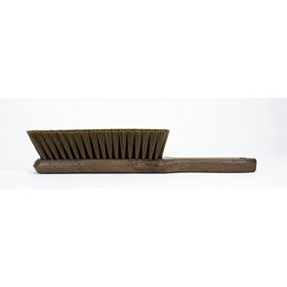SPARTA 8 Inch Soft Counter Brush with Polyester Bristles and 5 Inch Handle, Color Coded Handheld Broom for Tables Countertops and Foodservice Surfaces, 13 Inch Overall Length, Brown, Pack of 6 - color: Brown