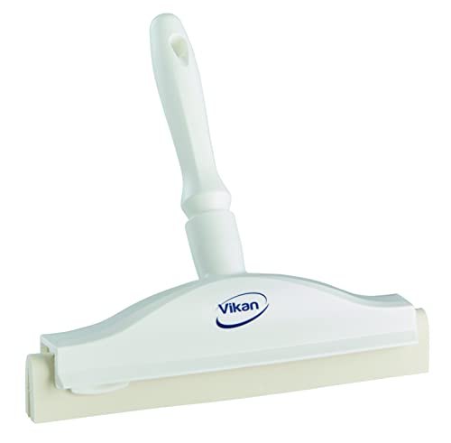 Vikan 77515 Squeegee,Fixed Head,Bench,10",PP/RB,White - color: White, size: 7751