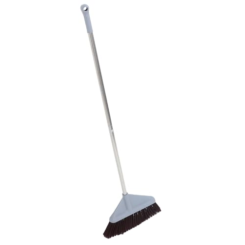 Beaupretty Heavy-Duty Floor Sweeper Broom with Wide Head No-Bend Design for Outdoor Patio Garage Concrete Indoor Home Office Kitchen Cleaning