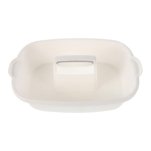 Plastic Basket for Cleaning Supplies Hotel Home Use Sturdy Handle Kitchen Cleaning Utensil Organizer Spacious Storage Bucket