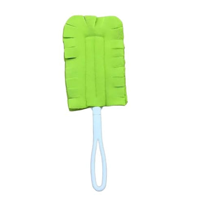 360° Electrostatic Duster Refills, 2026 New Washable & Reusable Microfiber Pads Fleece Duster Refill Compatible Tools for Cleaning Home, Blinds, Car, Pet, Furniture, Fans (Green) - color: Green