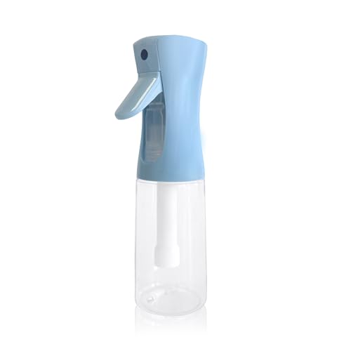 Spray Bottle for Hair Continuous Ultra Fine Mist (200ml) 360° Multi Spray Bottle for Plants, Cleaning, Skin Care Leakproof & Durable 1 Pack - color: Blue, size: 6.8 Ounces