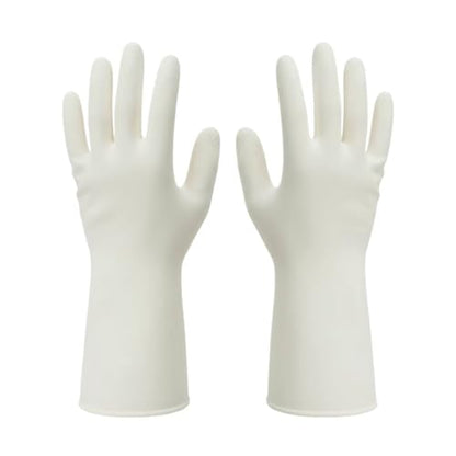 15mil Heavy Duty Reusable Nitrile Cleaning Gloves, 6 Pairs, L | 15mil Thick, 13in Long Cuff, Non PFAS, Food Safe, Chemical Resistant, Non-Slip Grip, Latex Free