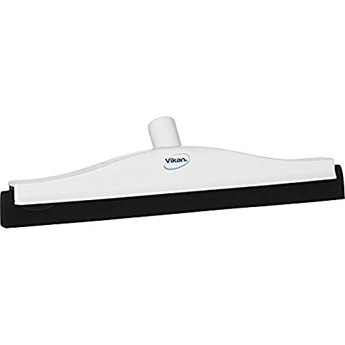 Vikan 77525 Squeegee,Fixed Head,Bench,16",PP/RB,White - color: White, size: 7752