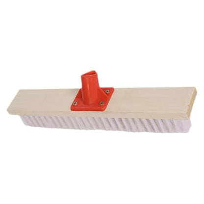 CHILDWEET Outdoor Floor Brush with Long Handle Hard Nylon Bristle Deck Scrubbing Brush for Patio and Garden Cleaning for Tough Dirt Removal