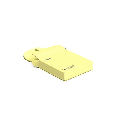 Boie USA Bathroom Hook - for Hanging Shower or Bathroom Tools Like Loofahs and Scrubbers. Shower Hook for Loofah, Wash Cloths, and All Bath Tools. Easy to Remove (Yellow) - color: Yellow