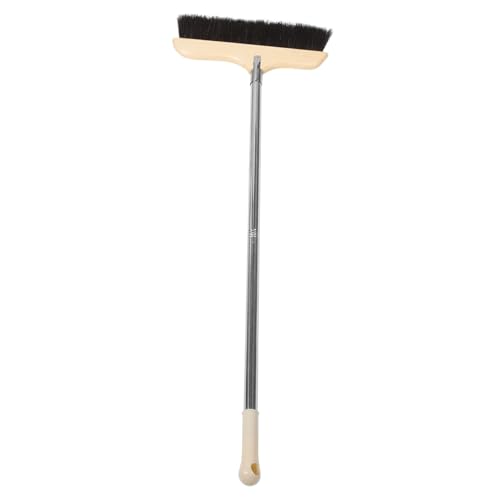 ABOOFAN Long Handle Soft Bristle Broom for Home and Office Floor Cleaning Static Dust Brush with Hanging for Kitchen Garage and Hard to Reach Corners