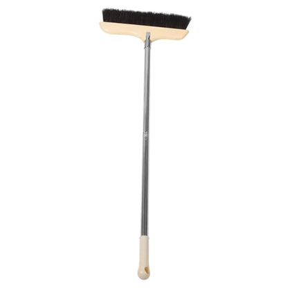 ABOOFAN Long Handle Soft Bristle Broom for Home and Office Floor Cleaning Static Dust Brush with Hanging for Kitchen Garage and Hard to Reach Corners