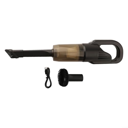 Handheld Vacuum Cleaner Cordless with Strong Suction, Rechargeable Portable Car Vacuum for Pet Hair, Home, Office and Car Interior Cleaning, Dual Filtration System, Black