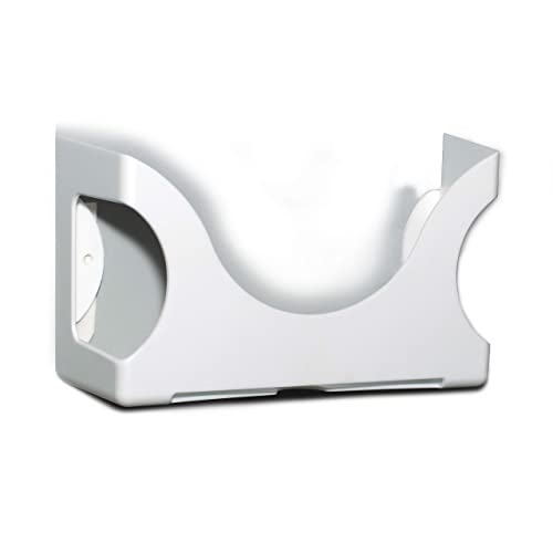 Gadjit Baby Wet Wipe Holder – Wall-Mounted WetWipe Dispenser Keep Wipes Easy-to-Reach with One-Handed Dispensing at Diapering, Potty-Training, Snack-time – Holds Up to 84-Count Pk – (White) - color: White