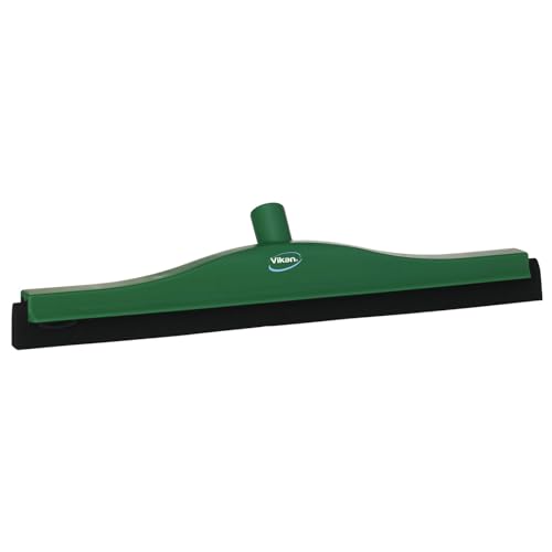 Vikan 77532 Squeegee,Fixed Head,Floor,20",PP/RB,Green - color: Green, size: 7753