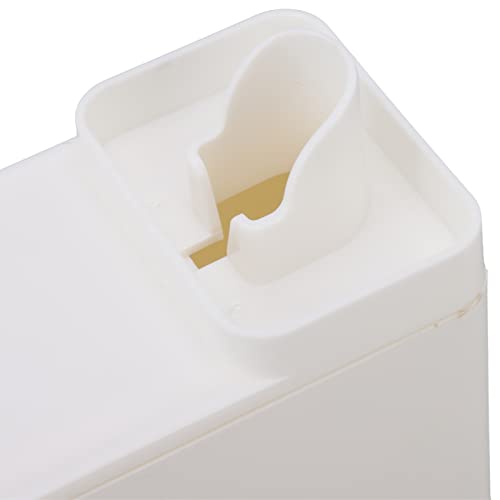 Fafeicy Laundry Detergent Dispenser Plastic Empty Dispenser Bottle 1000ml Large Capacity Press Bottle with Lid and Label Sticker for Bathroom Laundry Room Sink Use