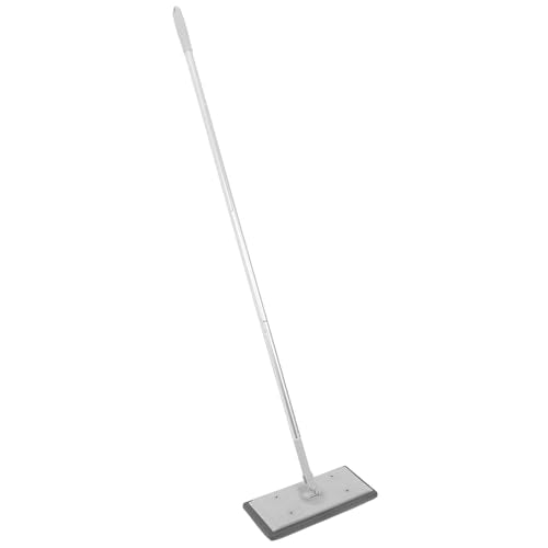 Heavy Duty Dust Mop 3-Section Extendable Aluminum Alloy Handle Flat Microfiber Mop Hardwood and Tile Floors Home and Commercial Cleaning