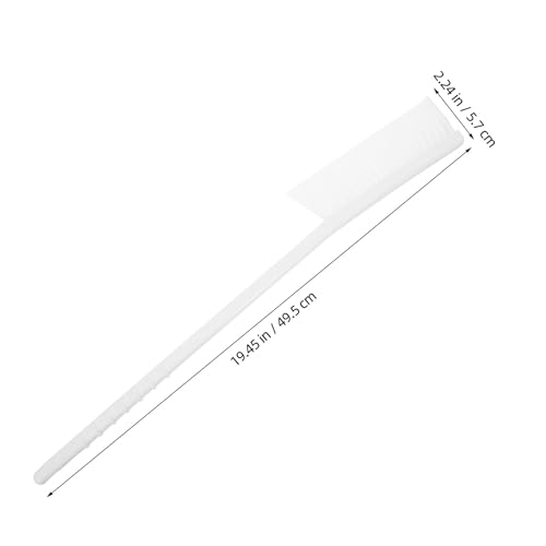 Radiator Cleaning Brush with Long Handle, Slim Crevice Dust Remover Wand for Narrow Gaps, Household Duster for Baseboard, Bathroom, and Heater Fins