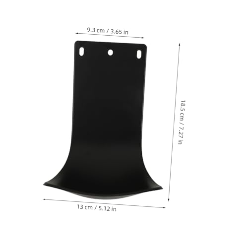 Wall Mount Drip Tray Soap Dispenser Bracket Black Farmhouse Soap Dispenser - color: Black