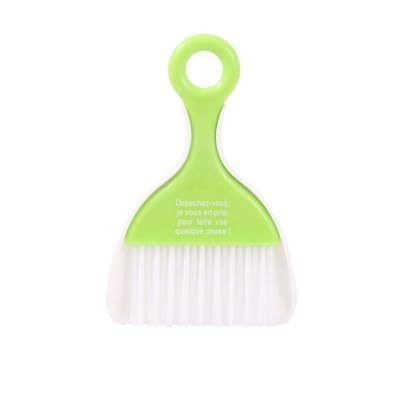 Creative Mini Broom & Dustpan Set, Desktop Cleaning Brush for Computer Keyboard, Small Sweeping Kit for Home Office Desk Tidy (Green) - color: Green
