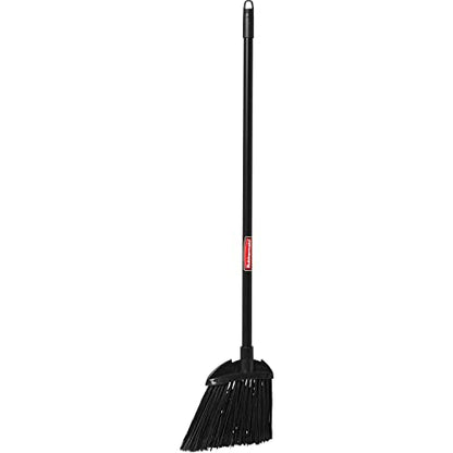 Rubbermaid Commercial Products Executive Series Lobby Broom, Vinyl Handle, Black, for Professional/Janitorial Cleaners, Light-Duty Industrial Cleaning/Sweeping of Indoor Floors/Hardwoods