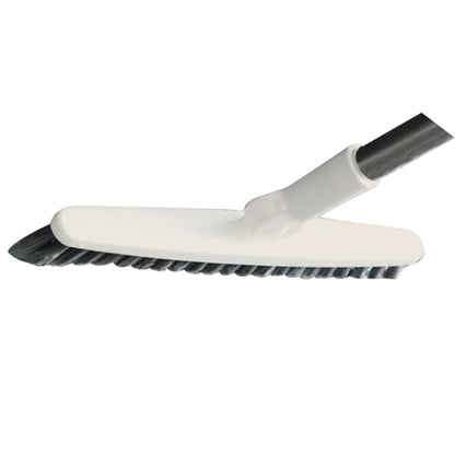 Aramox Long Handle Crevice Brush, Thoroughly Floors and Tile Grout, Effectively Remove, Easy to Hard to Corners and Drains, with Sturdy Plastic, for Bathrooms Kitchens and Toilets (Beige 88.5cm) - size: Beige 88.5cm