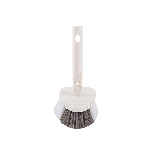 45.28 Inch Shower Scrubber, Tub Tile Cleaning Brush, Bath Cleaner Scrubber Brush with Adjustable Long Handle Scrub Brush for Bathroom Shower Bathtub Wall Mop Cleaning Scrubbing