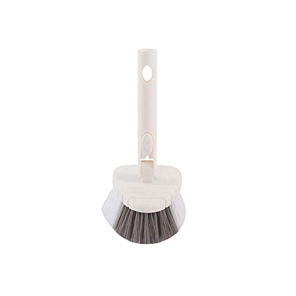 45.28 Inch Shower Scrubber, Tub Tile Cleaning Brush, Bath Cleaner Scrubber Brush with Adjustable Long Handle Scrub Brush for Bathroom Shower Bathtub Wall Mop Cleaning Scrubbing