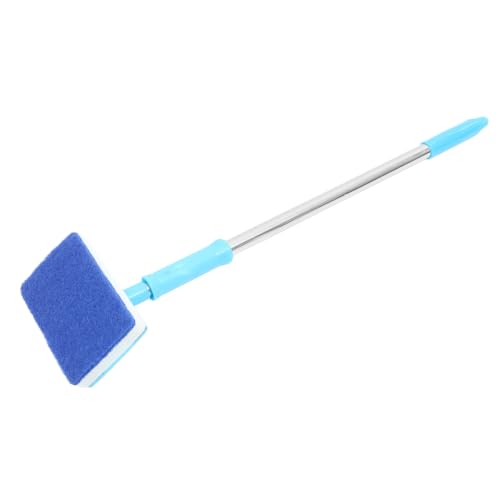 balacoo Adjustable Long Handle Aquarium Cleaning Brush Durable Fish Tank Cleaning Tool for Glass Surfaces Environmental Friendly Brush for Easy Aquarium Maintenance