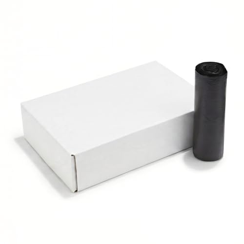 40-45 Gallon Trash Bag, 40" x 48", High Density, 22 mic, Black, 150 Bags/Box