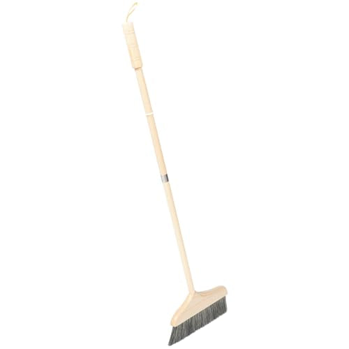 Long Handle Soft Broom for Indoor Cleaning Lightweight Dust Broom with Detachable Design Efficient Sweeping Tool for Home and Office