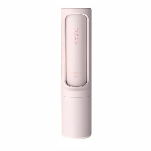 Clean - Reusable Pet Hair Lint Roller - Portable, Light, and Clean for Fur Remover Tool for Furniture, Couch, Home, Car, and Clothes - Removes Dust, Fuzz, and Pet Fur - Pink