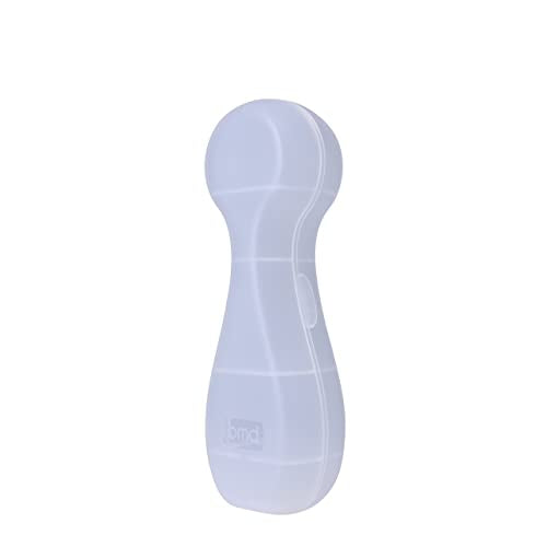 PMD Clean Mini - Smart Facial Cleansing Device with Silicone Brush & Anti-Aging Massager - Waterproof - SonicGlow Vibration Technology - Clear Pores and Blackheads - Lift, Firm, and Tone Skin - color: Clear Case