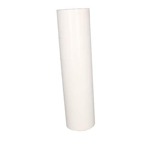 Othmro 1Pcs 18m Length 203.2mm Width 0.05mm Thick Anti Static Lint Roller 8inch PE Plastic Lint Removers Anti-Static Sticky Dust Tube Remove Hair Fur for Pet Lint Roller White - color: 1pcs 59x0.66ft