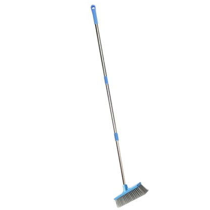 BESPORTBLE Long Handle Floor Brush Scrubber with Stiff Bristles, Multipurpose Bathroom and Outdoor Tile Cleaning Brush for Shower, Kitchen, and Floor Scrubbing