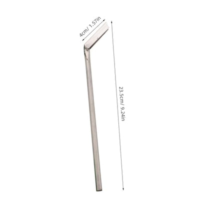 Amosfun Elevator Groove Cleaning Scraper for Deep Dirt Removal User-Friendly Tool for Efficient Maintenance Commercial and Residential Spaces - size: 23.50X4.00X1.00CM