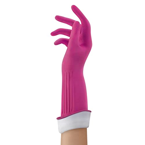 Playtex Living Reuseable Rubber Cleaning Gloves, Premium Protection (Medium, Pack - 1)