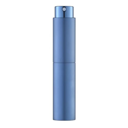 Tekson 10ml Travel Perfume Atomizer Refillable, Mini Cologne Spray Bottle Empty, Small Coffee Spray Bottle (Blue) - color: blue