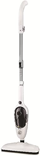 Steam Mop, 20Ft Long Power Cord, Advanced Steam Control, Two-in-One Handheld Design, Child & Pet Safe Floor Cleaner for Hardwood Floor, Tile, Laminate, Carpet, Marble (White)