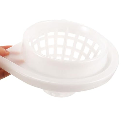 VOSAREA Plastic Mop Bucket, Cleaning Mop Bucket Replacement Drainage Basket Cleaning Strainer Basket for s