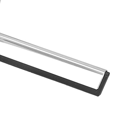 All Purpose Stainless Steel Shower Squeegee for Shower Doors with Suction Storage Hook, Bathroom Cleaner Tool Household Window Mirror Squeegee for Home Cleaning, Glass Door, Tile