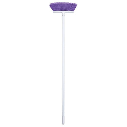 The Original Soft Sweep Magnetic Action Broom - 4 Brooms - Purple, Pink, Blue, Yellow - size: 4 Brooms
