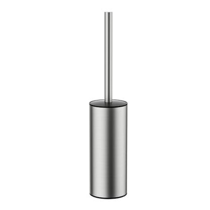 Toilet Brush and Holder Set, Toilet Bowl Brush with Heavy Duty 304 Stainless Steel Base and Extra Long Handle, Toilet Bowl Cleaners Brush for Bathroom (Stainless Steel) - color: Stainless Steel