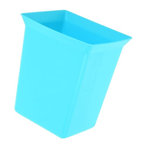 PRETYZOOM Stackable Plastic Cleaning Caddy Portable Organizer Bin for Bathroom Supplies Hotel Room Storage Multifunctional Design with Ample Capacity - color: Sky-blue