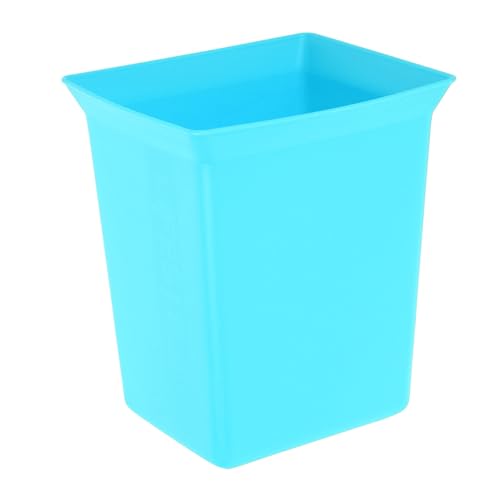 Ciieeo Sky- Plastic Cleaning Organizer Bin Versatile Tote for Bathroom and Kitchen Supplies and Easy to Clean Storage for Toiletries and Cleaning Tools - color: Sky-blue